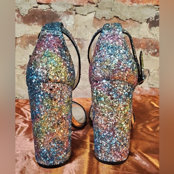 Steve Madden Multicolor Glitter Heels - Picture 2 of 6